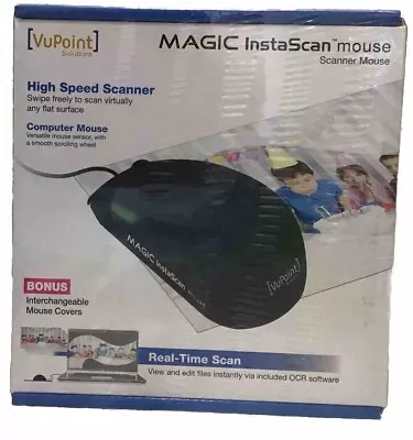 New Vupoint Magic InstaScan Mouse Scanning Mouse With Interchangeable Covers • $19