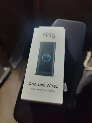 Ring Video Doorbell Wired Night Vision Motion Detection 2.4GHZ REFURBISHED • $28.99