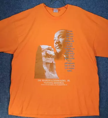 Dr Martin Luther King Jr  T Shirt Men's Sz 2XL XXL DOUBLE SIDED ! • $14.44