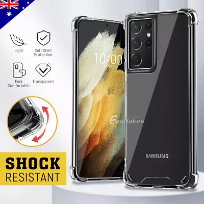 $5.99 • Buy For Samsung S23 S22 S21 S20 FE Ultra S10 Note 20 5G Case Shockproof Bumper Cover