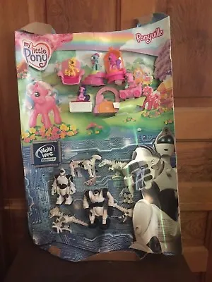 2007 McDonalds My Little Pony And Wowwee Robotics Happy Meal Toy Display • $17.50