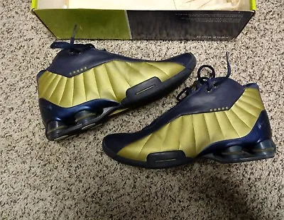 Nike Shox BB4 VC USA Dream Team 2000 Sydney Olympic Vince Carter Navy Gold Medal • $79.99