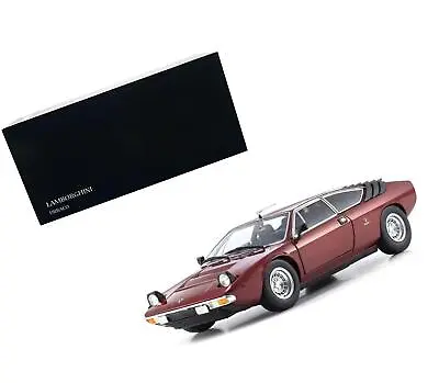 Lamborghini Urraco Rally Red Metallic 1/18 Diecast Model Car By Kyosho • $235.52