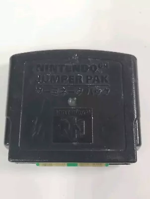Nintendo 64 Jumper Pack Pak N64 Official Authentic Original NUS-008 OEM Tested • $10.99