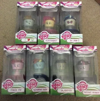 New Complete Set Funko My Little Pony Cupcake Keepsakes Pinkie Pie Rainbow Dash • $129.99