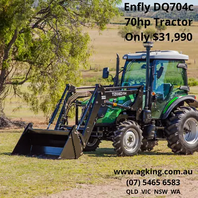 $36990 • Buy New ENFLY DQ704 70hp Tractor For Sale 70hp Tractor With FEL Air Con Cabin 