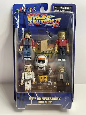 Minimates Back To The Future 25th Anniversary Boxset #4 (2011) Marty Doc Biff • $23.99