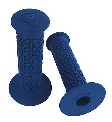 AME Old School BMX Bicycle Grips - ROUNDS - BLUE • $18.99