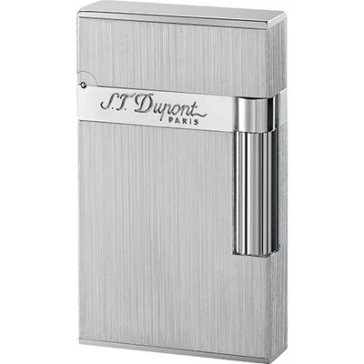 $1299 • Buy St Dupont Ligne Line 2 Brushed Palladium Flint Lighter - Made In France
