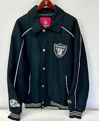 NFL Oakland Raiders Varsity Jacket Men's Size XL • $50