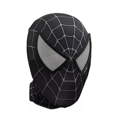 Cool Black Venom Spider-Man Mask Spiderman Halloween Cosplay Costume Props Adult • $20.70