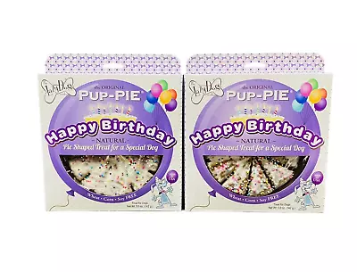 The Lazy Dog Pup-Pie Happy Birthday Dog Treat For A Special Dog 2-Pack Exp 10/24 • $13.99