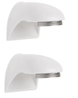 2 X White Croydex Magnetic Hand Soap Holder & Fixings Bathroom Kitchen Utility • £13.49
