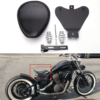 Motorcycle Black Spring Solo Seat For Kawasaki Vulcan VN750A VN800A 900 VN1600A • $69.68