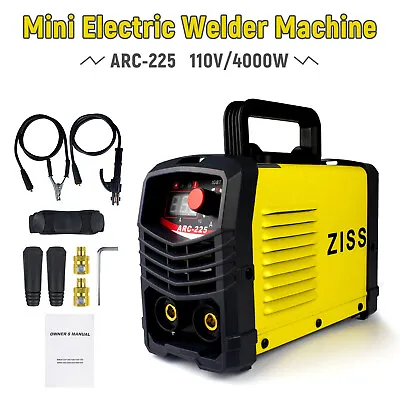 $79.98 • Buy 110V 225A Mini Electric Welding Machine IGBT Inverter ARC MMA Stick Welder Weld
