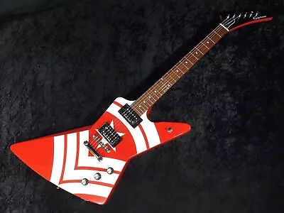 Epiphone/Limited Edition Jason Hook M-4 Explorer Outfit Red Guitar Signature Out • $780