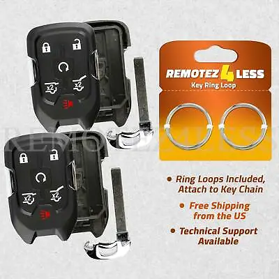 2 For 2014 2015 2016 2017 Chevrolet Tahoe Remote Key Fob Shell Case Cover • $12.95