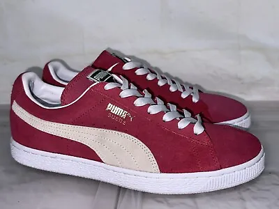 $63 • Buy Near New Mens PUMA Suede Classic Leather Sneakers US 9 #27561
