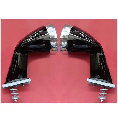 For Toyota Celica Ta22 Ta23 Ra24 Ra27 Ra29 Ta28 Ta20 Black Fender Mirror Pair • $408.48