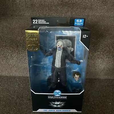 Joker Bank Robber McFarlane Dark Knight Figure • £34.99