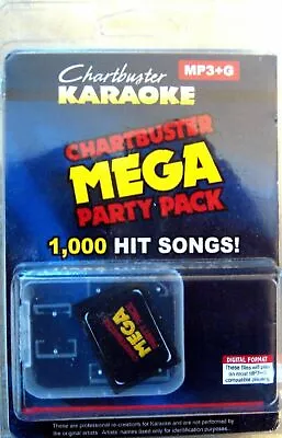 Chartbuster Karaoke Package 1000 SONGS SD CARD For Karaoke Player/Laptop Music • $59.99