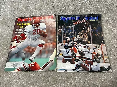 Sports Illustrated March 3 1980 The Winter Olympics U.S. Hockey & Oct. ‘77 Sims • $41.97