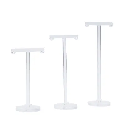 3 Pcs/Set Necklace Display Tree Tower Bracelet Rack Earring T Stand • £7.11