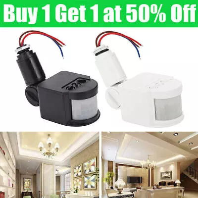 180° Outdoor LED Security PIR Infrared Motion Sensor Detector Switch Wall Light# • $7.99