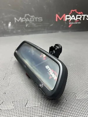 01-06 BMW E46 M3 Rearview Rear View Mirror HOMELINK SOS *Lens Fade* • $72