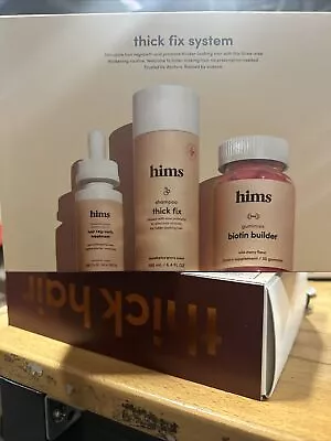 Hims Thick Fix System - Hair Regrowth Treatment / Shampoo / Gummies - New Sealed • $40