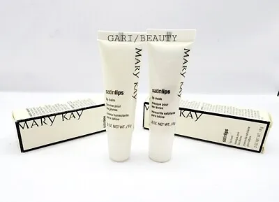 Mary Kay Satin Lips Set Mask & Balm. New In Boxes. Discontinued  • $24.99