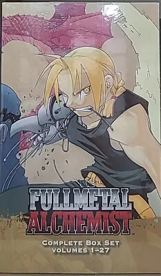 *DAMAGED* FullMetal Alchemist Box Set English Manga  Vol 1-27 Brand New Viz  • $162