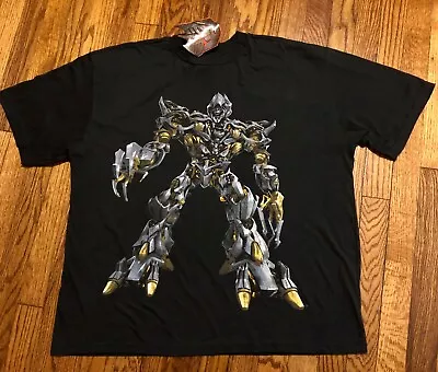 2007 Vtg Transformers Movie Y2k90s T-shirt Comic Megatron Rap Hip Hop Nos Xl/2xl • $49.99