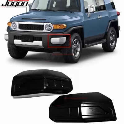 Black Front Corner Bumper End Cap Cover For Toyota FJ Cruiser XJ10 TRD 2007-2022 • $87.23