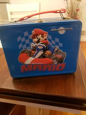 2012 Nintendo Super Mario Kart Wii Metal Lunch Box MINT CONDITION 👌.  • $19.99