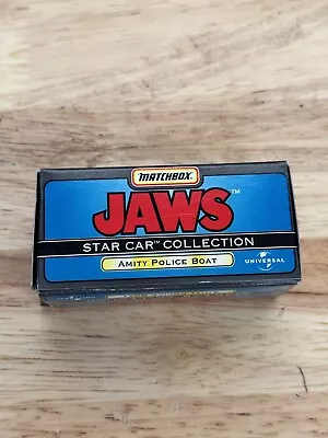 Matchbox Cars JAWS Amity Police Boat • $45