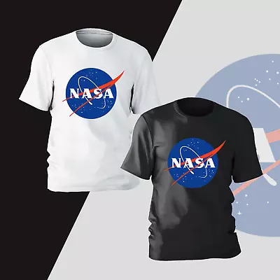 NASA Space Logo Earth Shuttle Sci Fi Star Logo T-shirt Mens Kids Gift Present  • £12.99