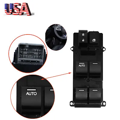 Front Left Master Power Window Switch 35750-TR0-A21 For 12-2013 Honda Civic EX-L • $27.99