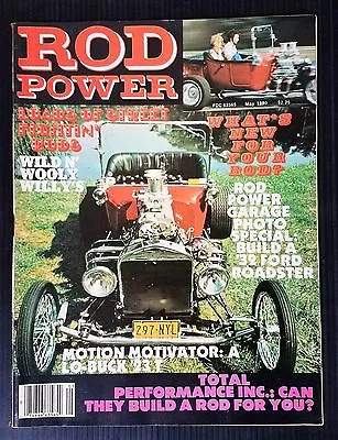 Rod Builder May 1980 - 1934 Ford Sedan & Phaeton - Willys - 1923 Model T • $9.95