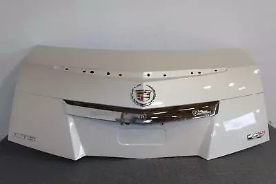 11-15 Cadillac CTS-V Coupe Trunk Deck Lid (White Diamond GBN) W/O 3rd Light • $350