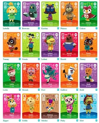 $10 • Buy New Animal Crossing Amiibo Cards