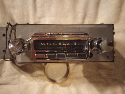 $24.99 • Buy Vintage GM 1960 61 62 Pontiac AM Car Radio Model #989614 NICE COMPLETE