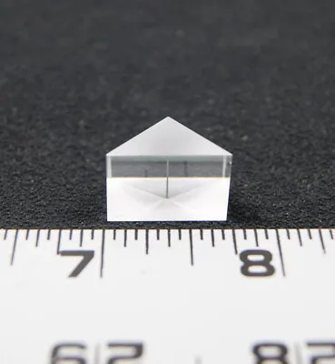 $19 • Buy Spectra Physics, IOS Right Angle Prism Fused Silica 18mm Long No AR