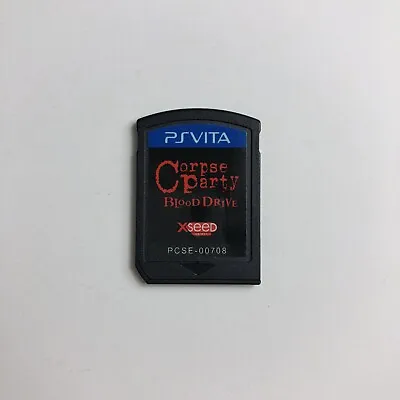 Corpse Party: Blood Drive (Sony PlayStation Vita) -- Cart Only -- Tested • $29.98