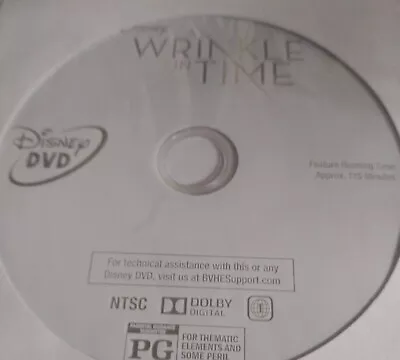 A Wrinkle In Time (DVD Disc Only 2018) Disney • $2.90