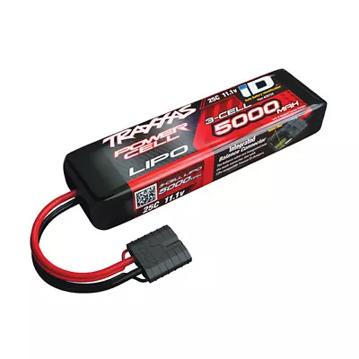 Traxxas 5000mAh 11.1V 3S 25C LiPo Battery ID Connector - TRX2872X • £82.95