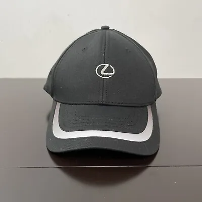 Lexus Logo Black With Gray Baseball Cap Adjustable By The Lexus Collection • $10.20