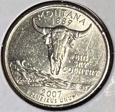 2007 P Montana State Quarter • $1.60