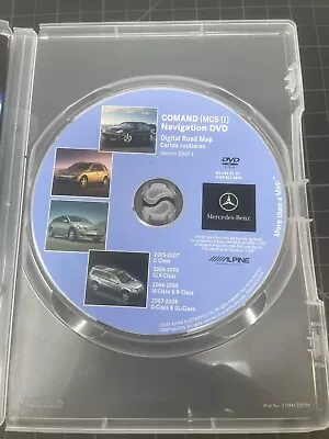 Mercedes Benz Navigation Dvd Disc Bq 646 02 26 Map Edition 2007.1 • $39.99