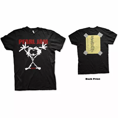 PEARL JAM ALIVE STICKMAN BACK PRINT T-Shirt  Aust Stock M L XL Size Get It Quick • $39.99